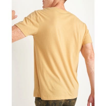 Soft-washed T-shirt For Men- Yellow