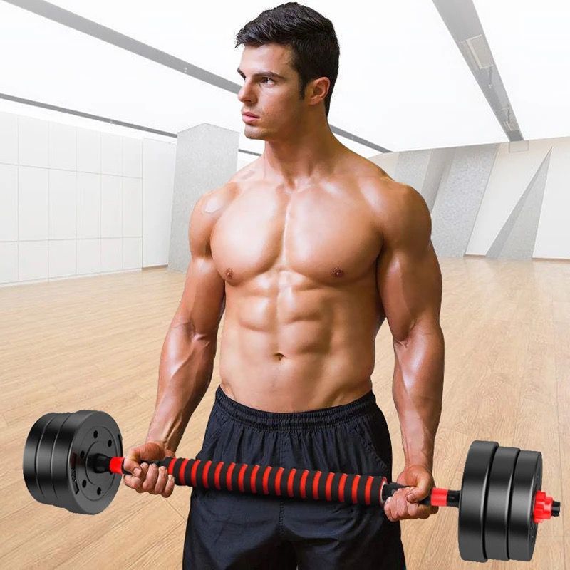 20KG Dumbbell Set With Barbell Extension