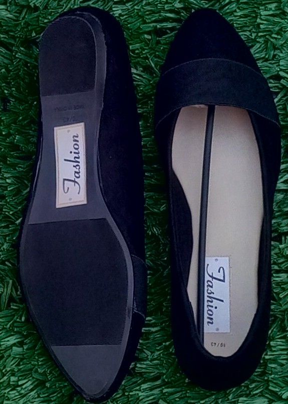 Quality Female Flats Shoe - Black