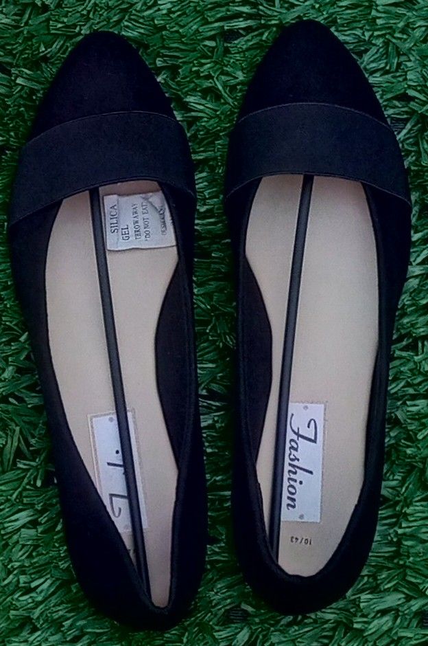 Quality Female Flats Shoe - Black