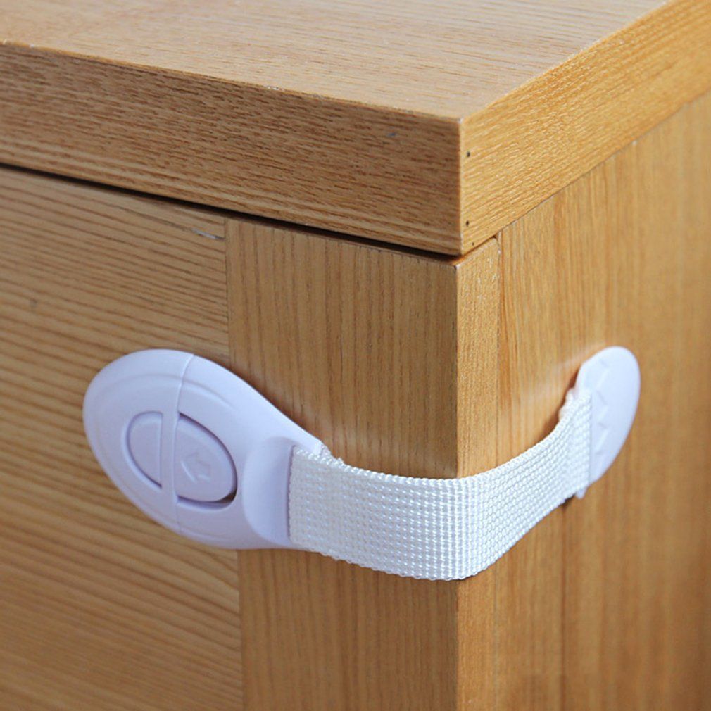 Durable Drawer Door Cupboard Safety Locks Baby Kids Safety Care Locks