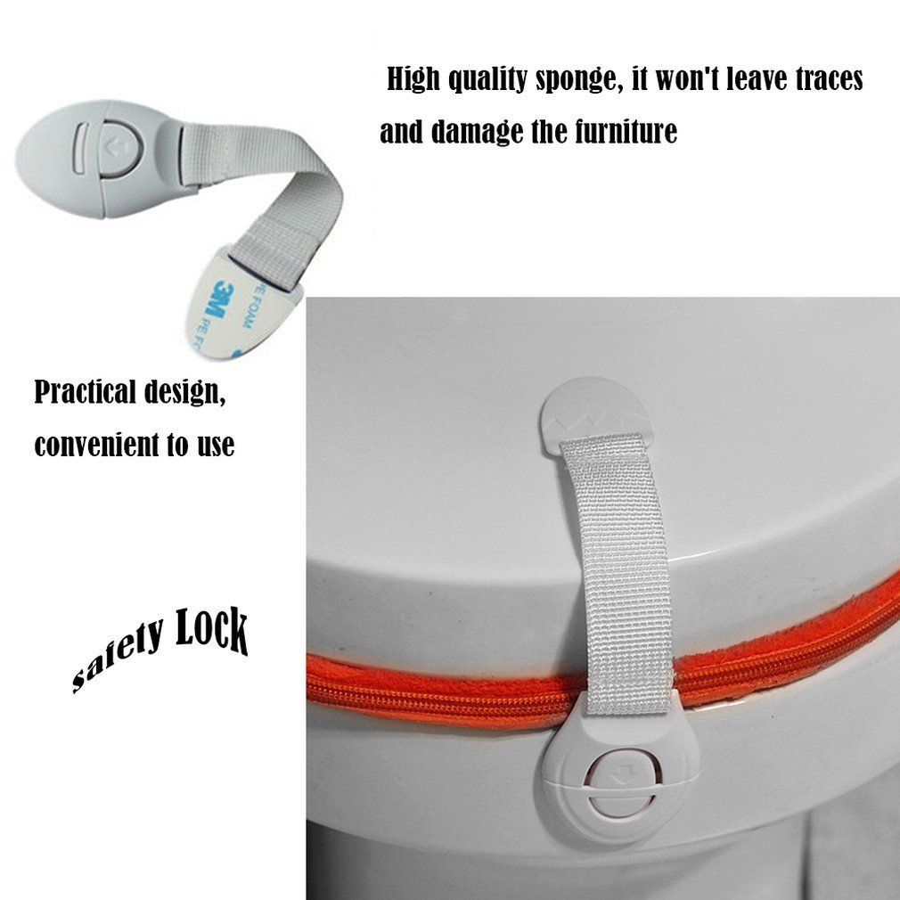 Durable Drawer Door Cupboard Safety Locks Baby Kids Safety Care Locks