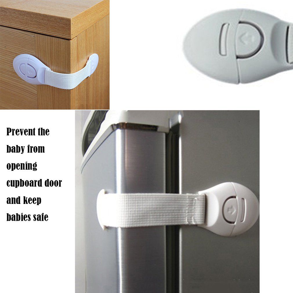 Durable Drawer Door Cupboard Safety Locks Baby Kids Safety Care Locks