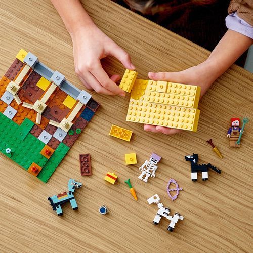 LEGO® Minecraft™ The Horse Stable 21171 Building Kit; 241pcs