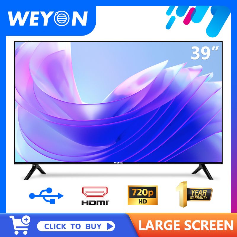39" Inches LED TV (39WAN) - Black +1 Year Warranty
