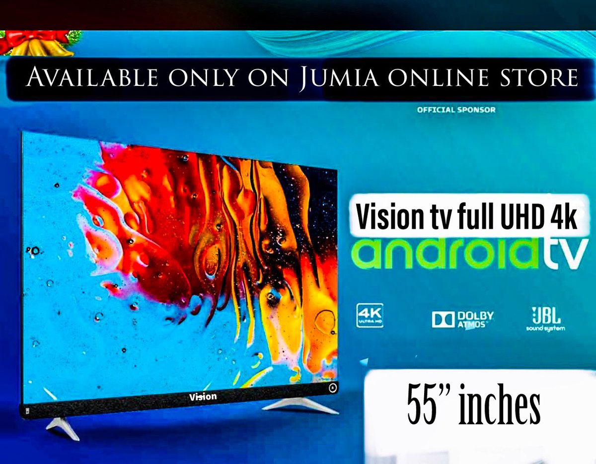 55” Vision 4K UHD Android Smart TV Netflix YouTube+free Gift Inside