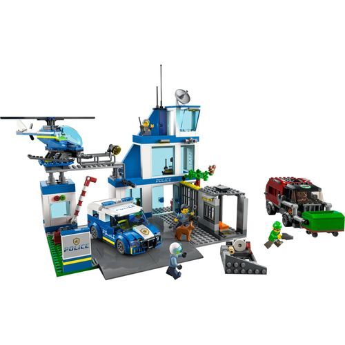 LEGO® City Police Station 60316 Building Kit, 6+, 668pcs