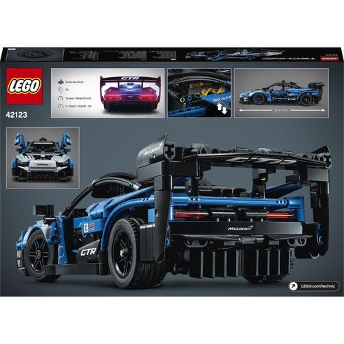 LEGO® Technic™ McLaren Senna GTR™ 42123 Building Kit; 830Pcs