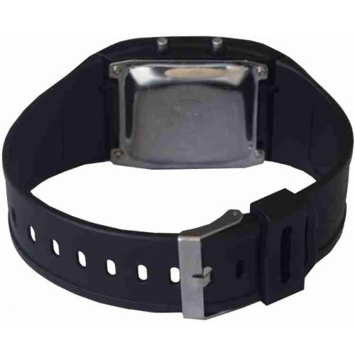 Teens Unisex Led Light Digital Watch- Black