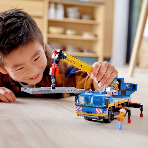 LEGO® City Mobile Crane 60324 Building Kit; 7+, (340 Pcs)