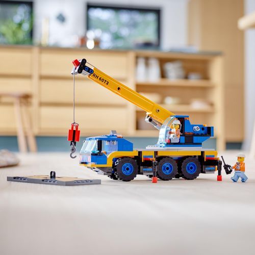 LEGO® City Mobile Crane 60324 Building Kit; 7+, (340 Pcs)