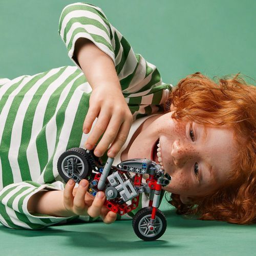 LEGO® Technic™ Motorcycle 42132 Building Kit; 2-in-1 Toy