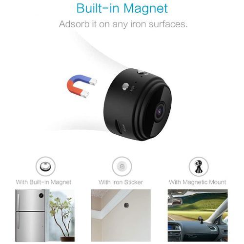 Mini HD 1080P Night Vision Wireless WiFi Spy Hidden Camera