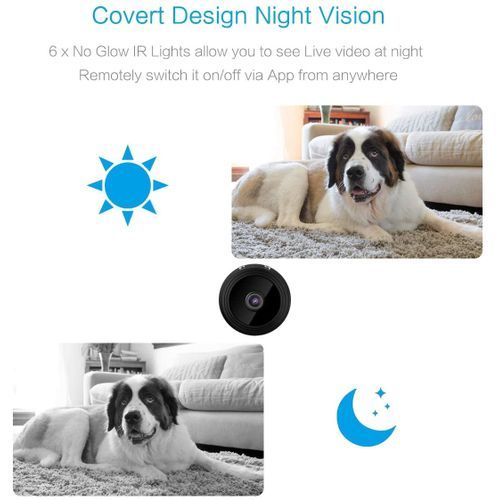 Mini HD 1080P Night Vision Wireless WiFi Spy Hidden Camera