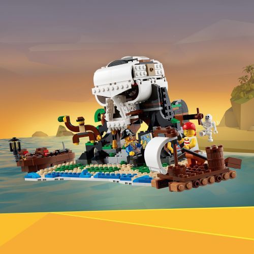 LEGO® Creator 3in1 Pirate Ship 31109, Building Kit, 1,260Pcs