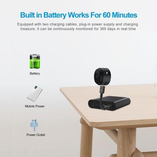 4K Mini WiFi IP Camera Hidden Wireless Night Vision