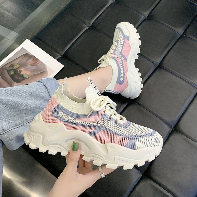 2022 Ladies Classic Fashion Casual Shoes Sneakers - Pink