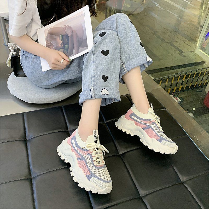 2022 Ladies Classic Fashion Casual Shoes Sneakers - Pink