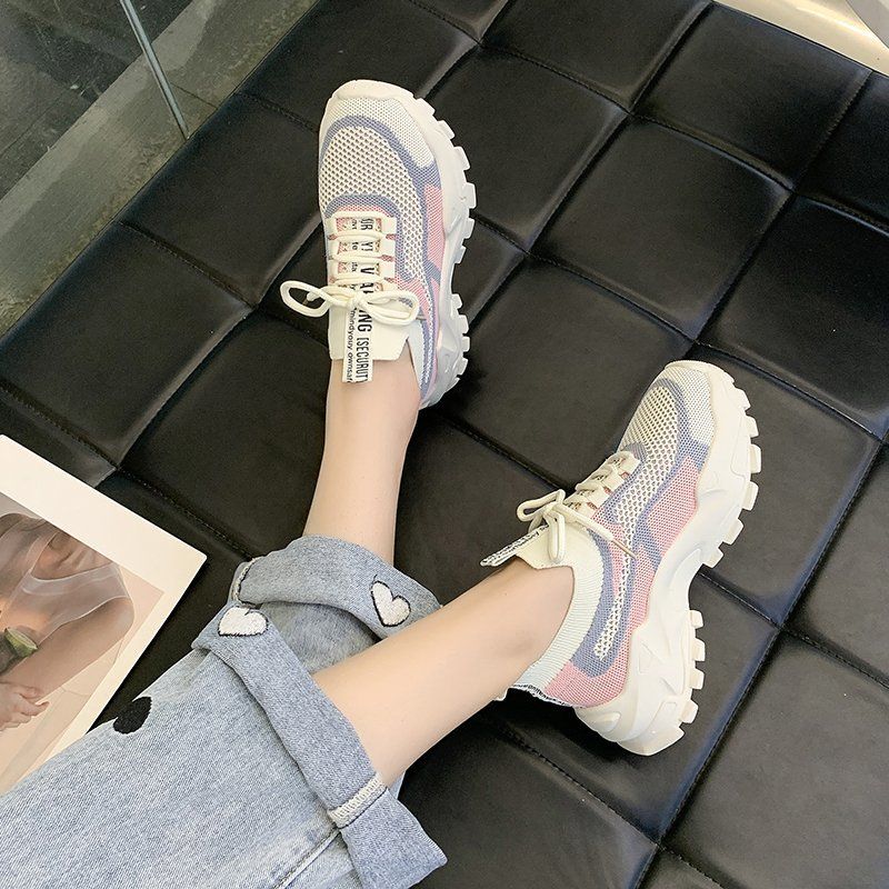 2022 Ladies Classic Fashion Casual Shoes Sneakers - Pink