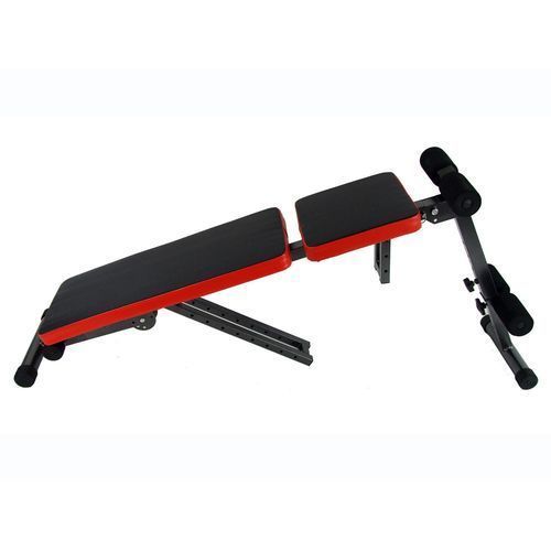 Adjustable Workout Exercise Bench - Black