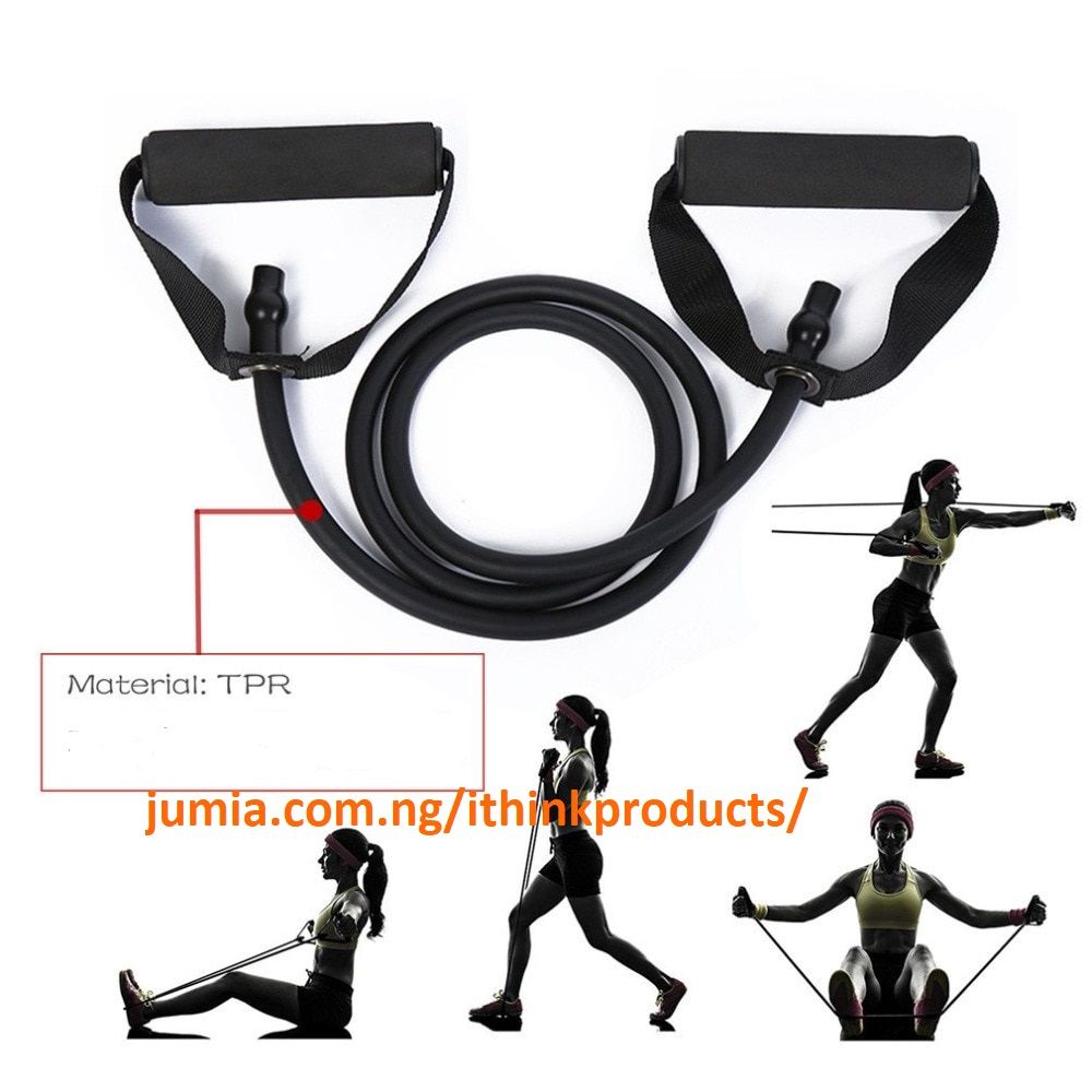 Elastic Exercise Bands Training Fitness Resistance Tube Bands