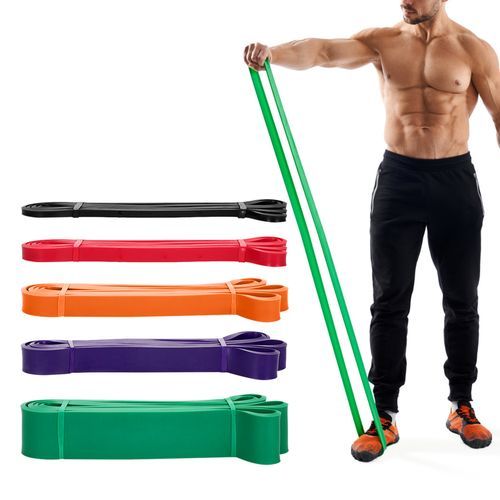 Resistance Loop Band Natural Latex Pull Up Assist Band Home