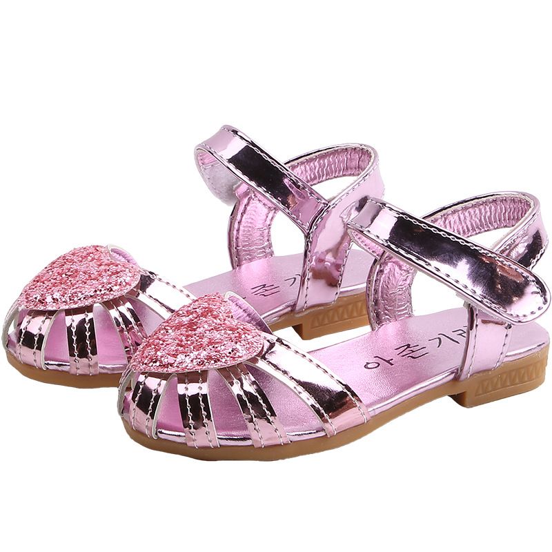 Girls Shoes Sandals Kids Shoes Beach Shoes Rubber Shoes Bling Shining Shoes