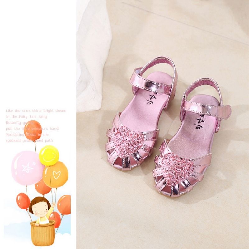 Girls Shoes Sandals Kids Shoes Beach Shoes Rubber Shoes Bling Shining Shoes
