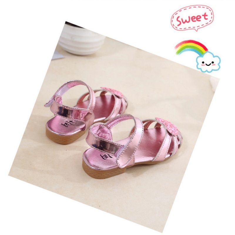 Girls Shoes Sandals Kids Shoes Beach Shoes Rubber Shoes Bling Shining Shoes