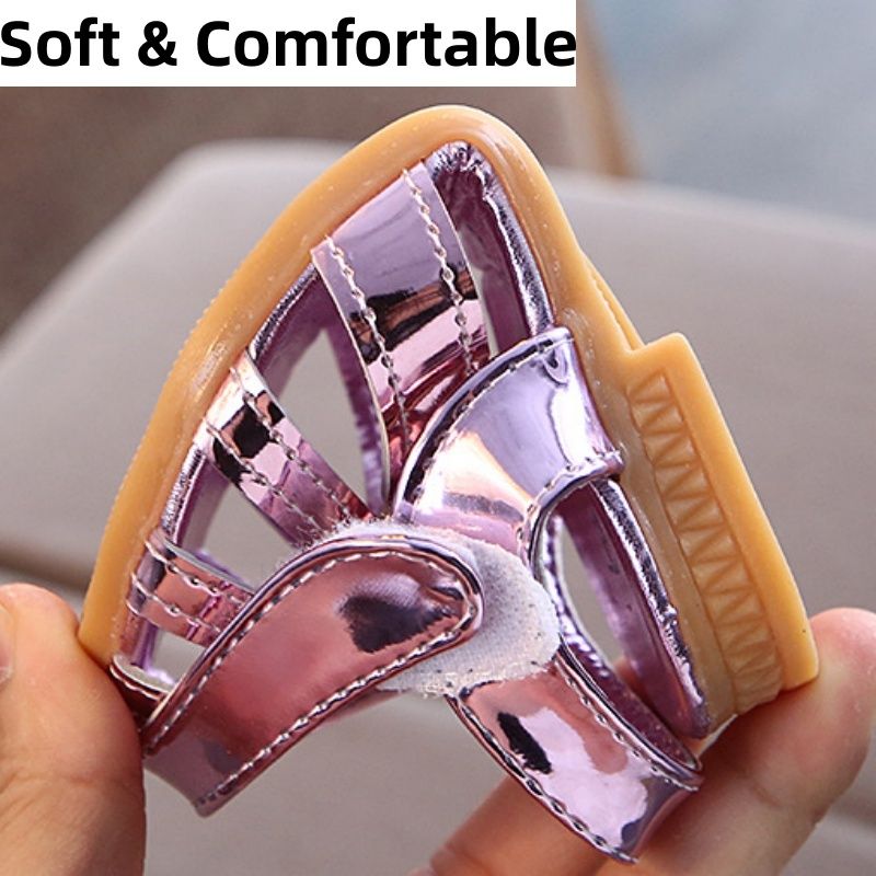 Girls Shoes Sandals Kids Shoes Beach Shoes Rubber Shoes Bling Shining Shoes