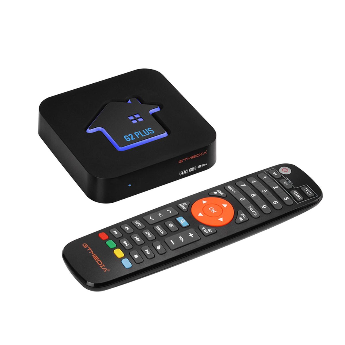 GTMEDIA G2 Plus Android 11.0 Smart TV Box Amlogic S905W2 UHD 4K Media Player 2GB / 16GB 2.4G WiFi DLNA H.265 VP9 HDR10+ Video Player with Remote Control