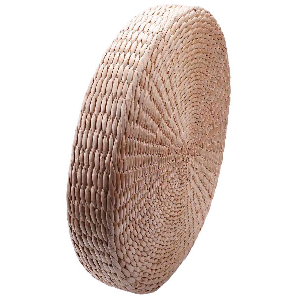 40cm Tatami Cushion Round Straw Weave Handmade Pillow Floor Yoga Chair Seat Mat