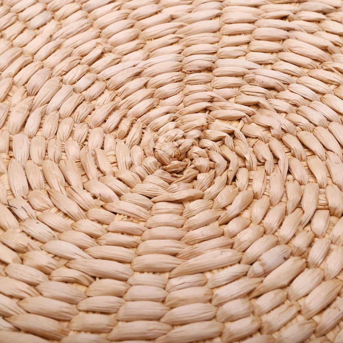 40cm Tatami Cushion Round Straw Weave Handmade Pillow Floor Yoga Chair Seat Mat