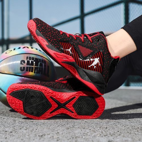 Men's Breathable Basketball Sneakers Trend Boy's Basketball Shoes Hight Cut Outdoor BasketBall Shoes For Men Shoes