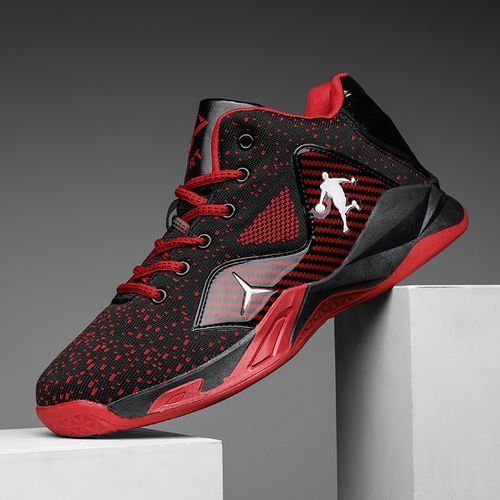 Men's Breathable Basketball Sneakers Trend Boy's Basketball Shoes Hight Cut Outdoor BasketBall Shoes For Men Shoes
