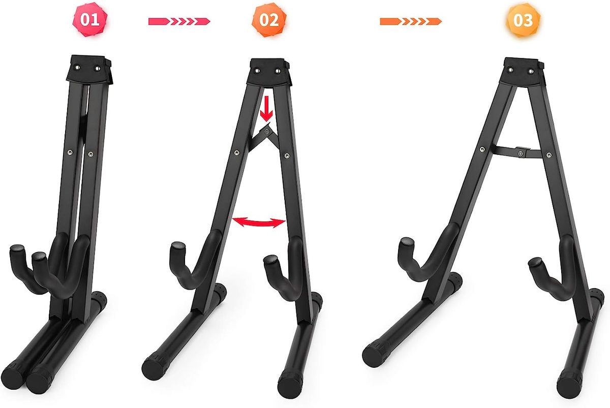 ALL GUITAR STAND Foldable Guitar Stand/Bass Guitar Stand