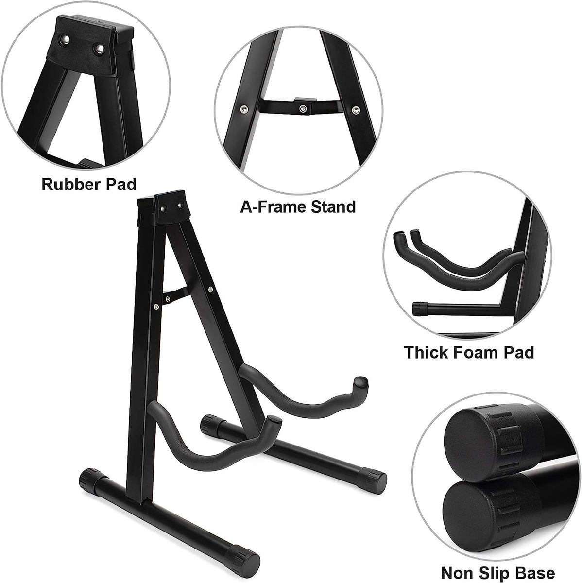 ALL GUITAR STAND Foldable Guitar Stand/Bass Guitar Stand