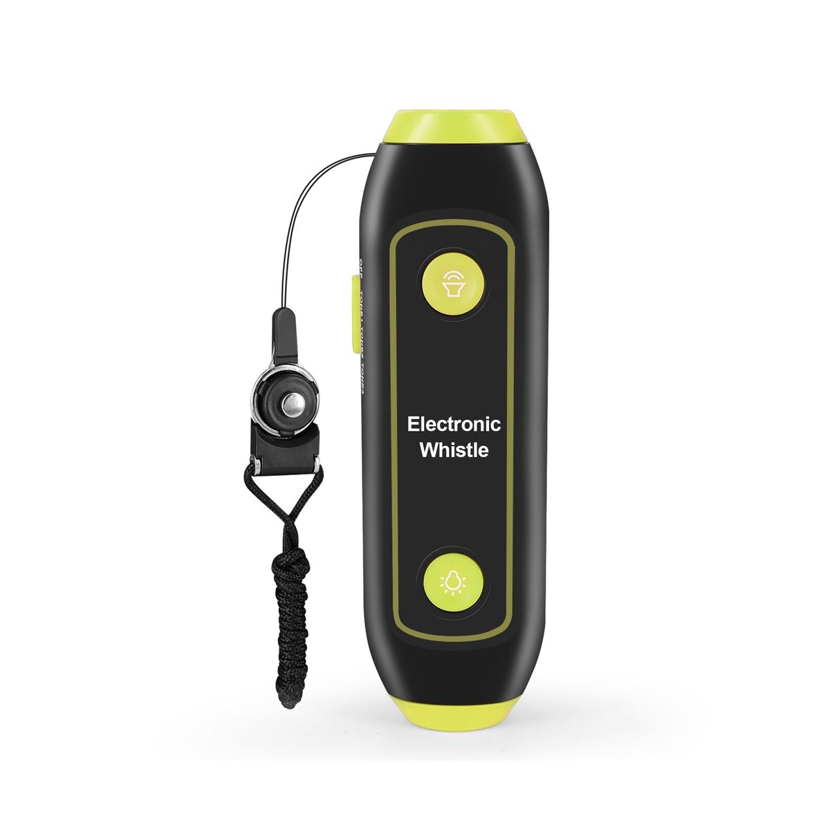 BasketballFootball Game Referee Whistle Camping Hiking Electronic Whistle for Emergency Tool Green Yellow