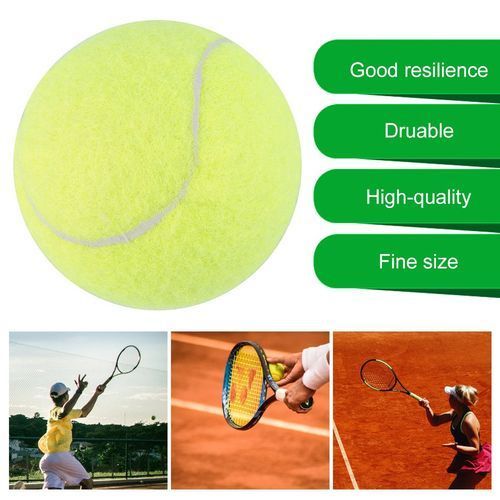 Tennis Ball Sports Tournament Outdoor Fun Cricket Beach Activity Game Toy - Green