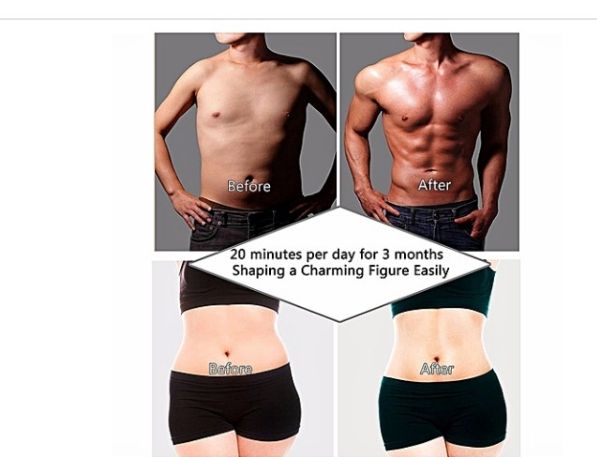 Smart Fitness Men & Women Abdominal Electric Stimulator