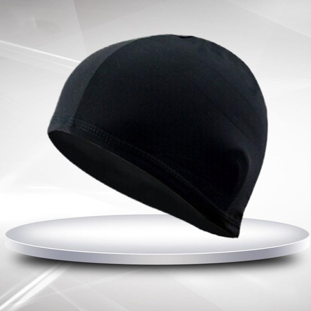Swimming Hat Unisex Swim Pool Bathing Hat Sports Accessory Black