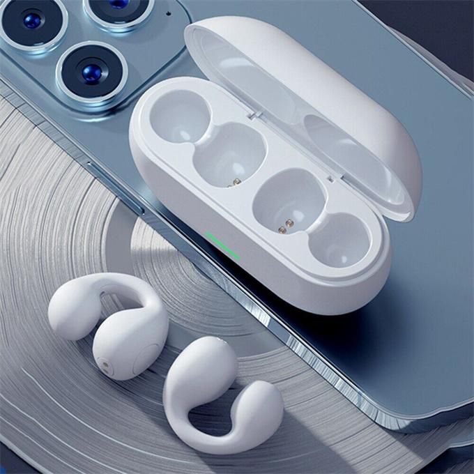 Bone conduction ear clip Bluetooth wireless earphones waterproof subwoofer earphones