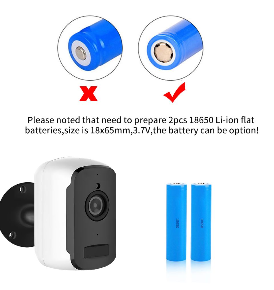 Solar Powered CCTV  Wireless WIFI IP Camera 1080P
