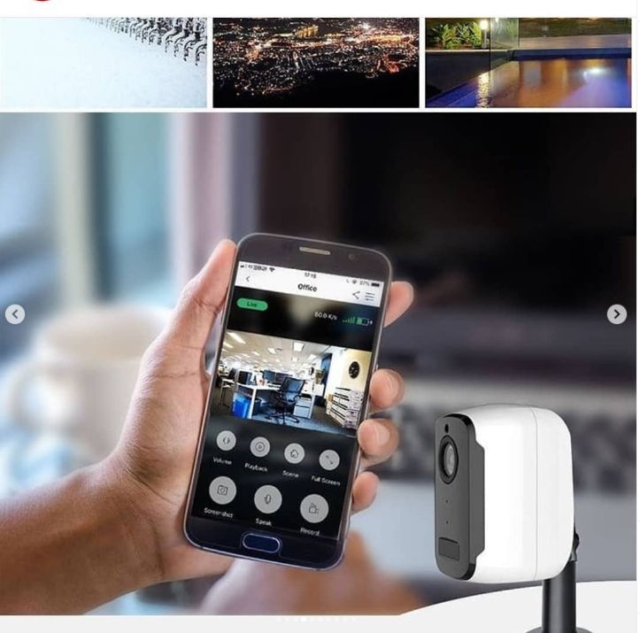 Solar Powered CCTV  Wireless WIFI IP Camera 1080P