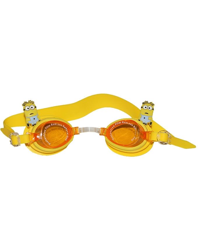 Unisex Swim Google- Yellow With Touch Of Orange