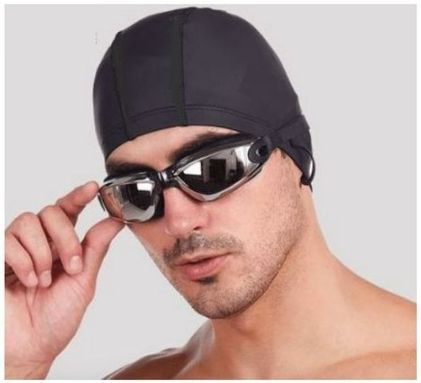 Swimming Goggles Anti-Fog Waterproof Glasses Kit Adults