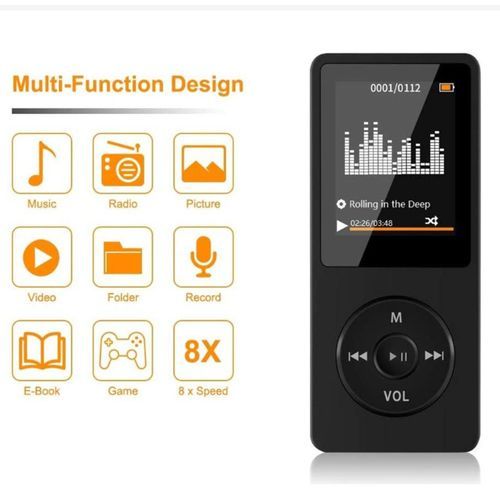 Mini Hifi Mp3 Mp4 Player - 8GB