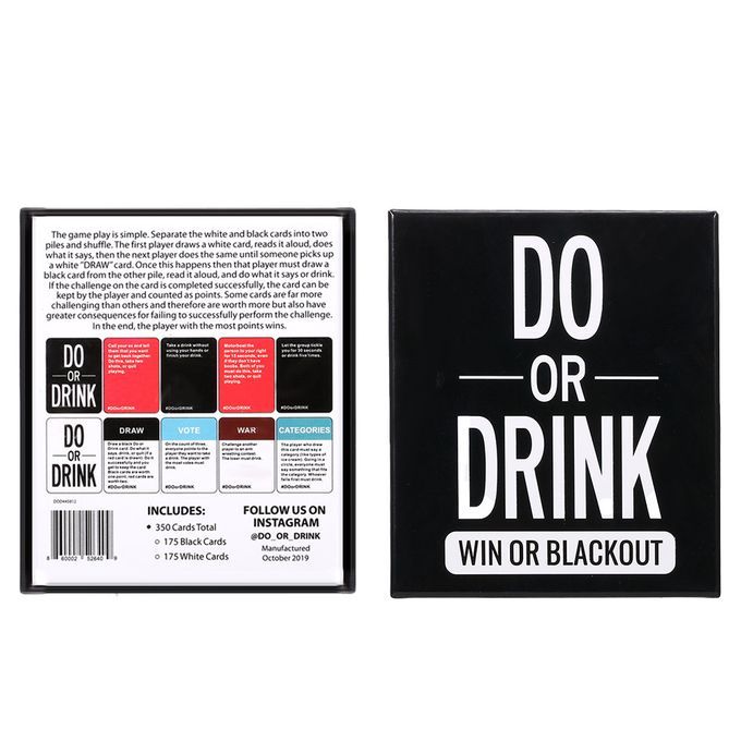 DO OR DRINK CARD ADULT GAMES
