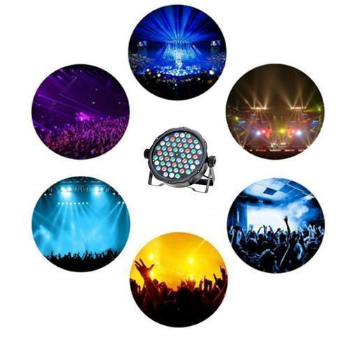 Quality Par Light 6 12 18 36 54LED RGB Stage Lighting DMX512 Club Disco