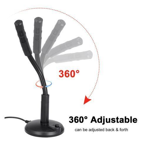 USB Condenser Microphone Computer Desktop Recording Mic YouTube,Podcasting,Gaming,Online Chatting